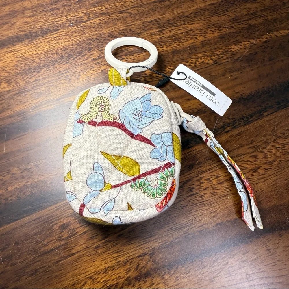 Vera Bradley Women’s Outlet Cotton Essential Bag Charm for AirPods Abuzz